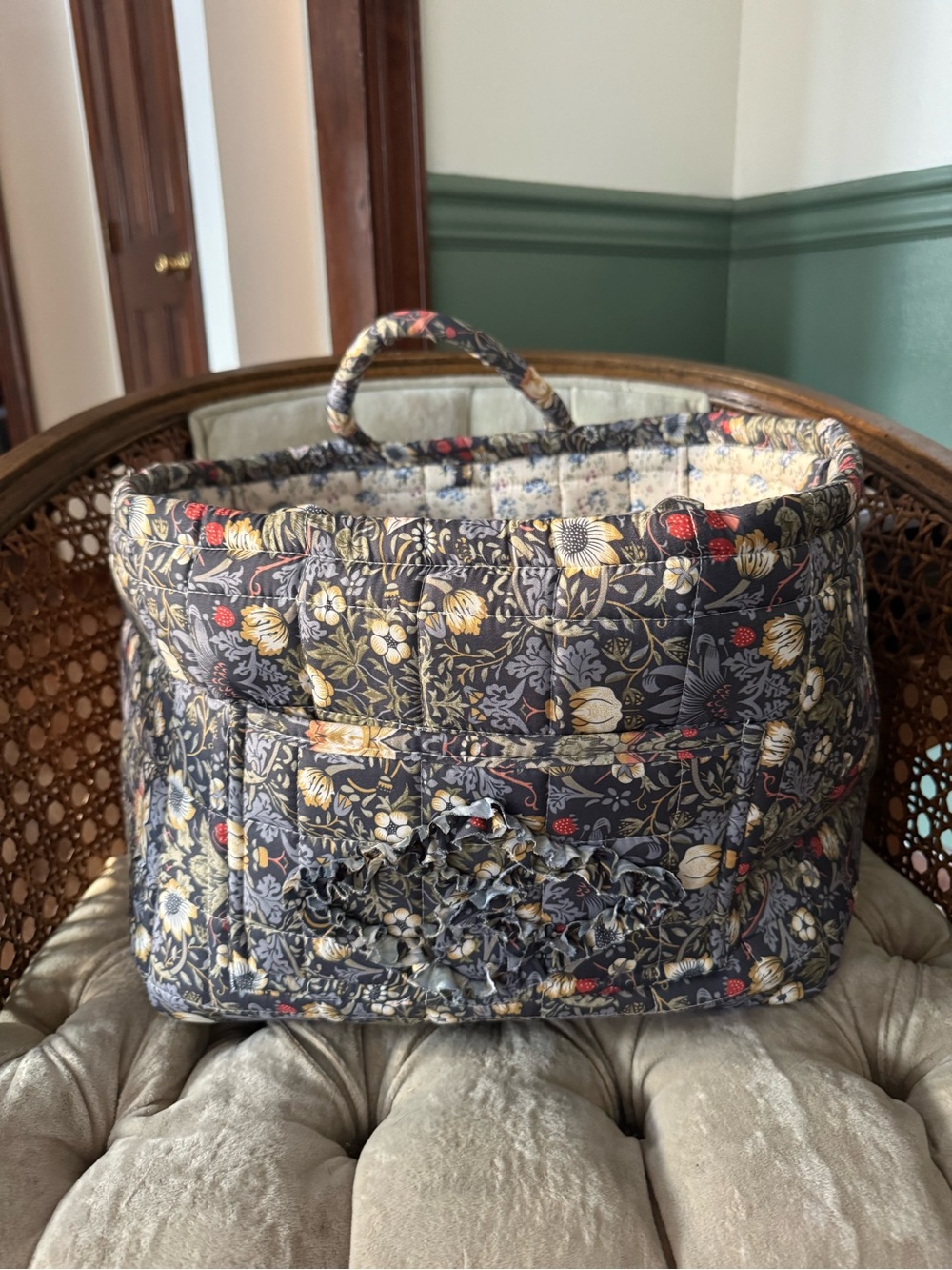 Quilted Tote Bag